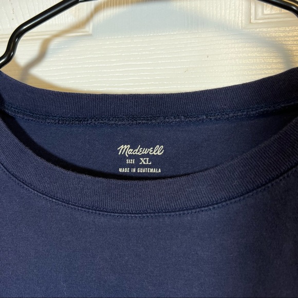 Madewell Classic Navy Blue Tshirt 2019 - Picture 3 of 5